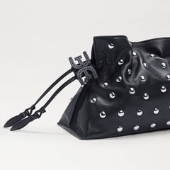 Poppy Oversized Drawstring Clutch